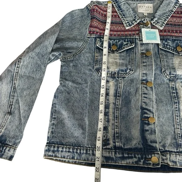 Hayden Los Angeles Denim Jacket NWT Size L - Picture 6 of 8